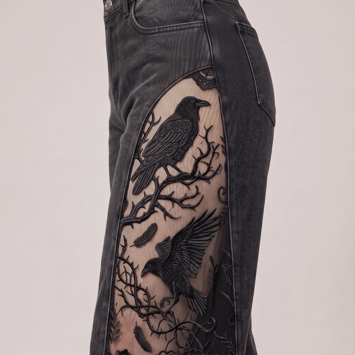 Raven Lace Jeans