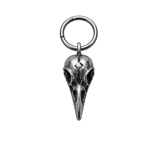 Crow Skull Charm