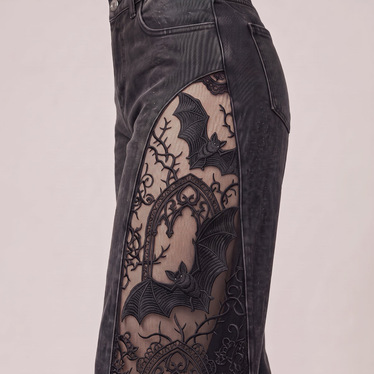 Raven Lace Jeans
