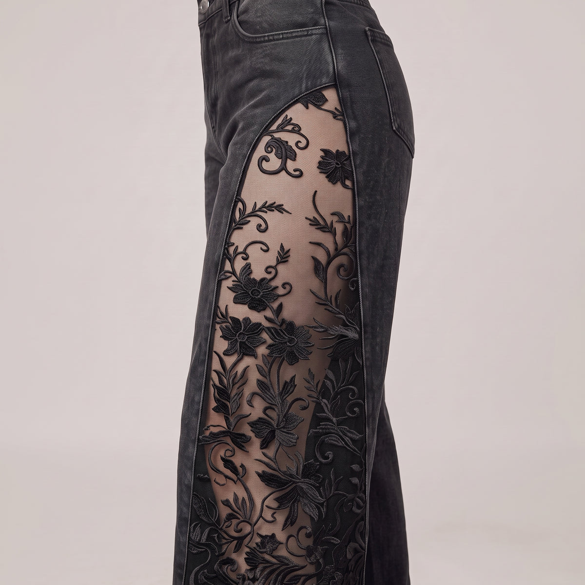 Raven Lace Jeans